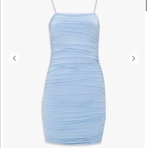 New With Tags Forever 21 Baby Blue Mini Dress
